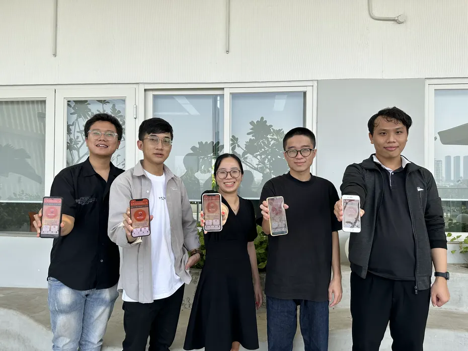 Nhóm phát triển FireAlarm tại Genki Tech Solutions Việt Nam.